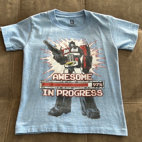 Other - Hasbro Transformers Boys Optimus Prime Short Sleeve T Shirt Size 4